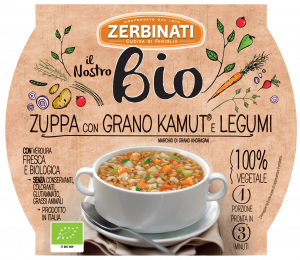 ORGANIC FRESH SOUP - KAMUT Wheat and Bean Soup